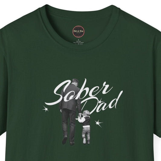 Sober Dad Unisex Softstyle T-Shirt