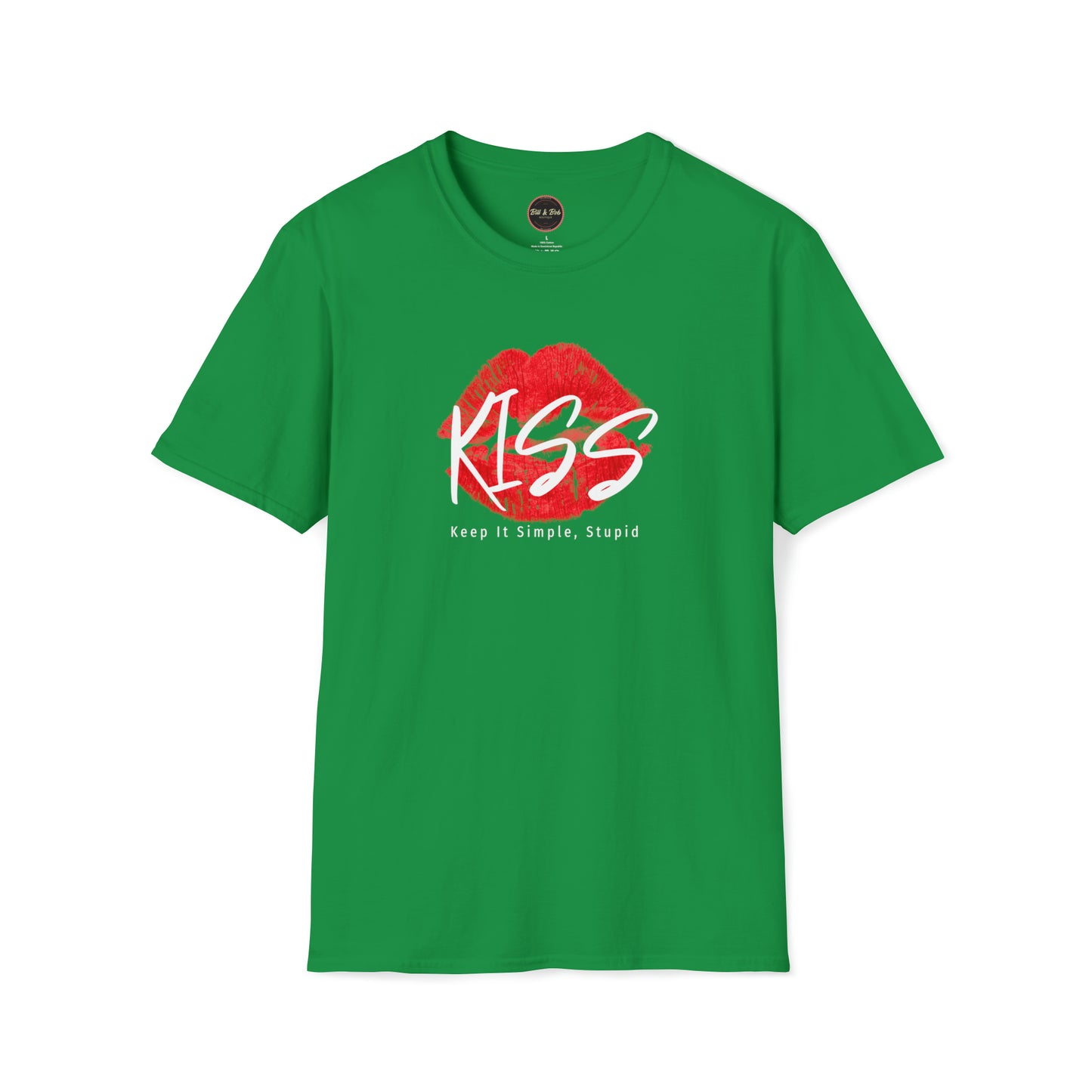 Keep it Simple, Stupid: KISS Unisex Softstyle T-Shirt