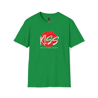 Keep it Simple, Stupid: KISS Unisex Softstyle T-Shirt