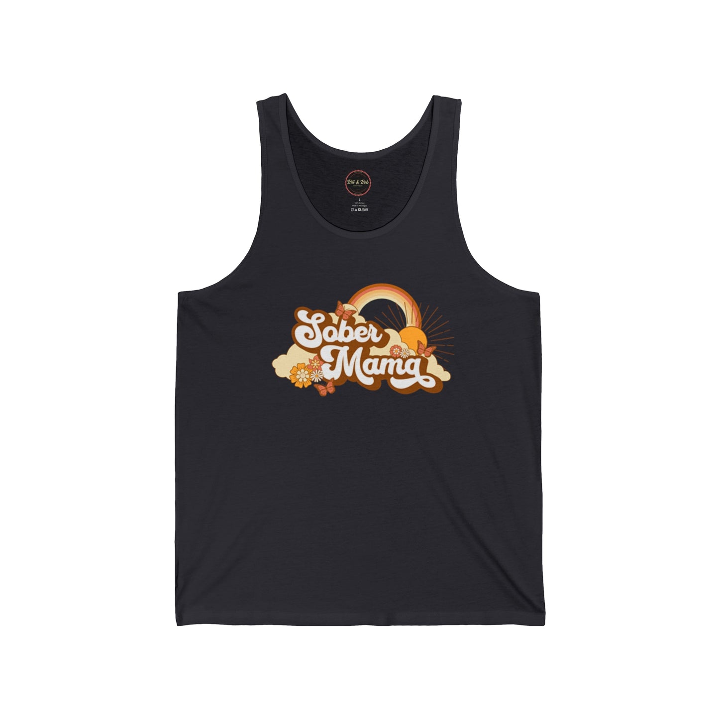 Sober Mama Unisex Jersey Tank