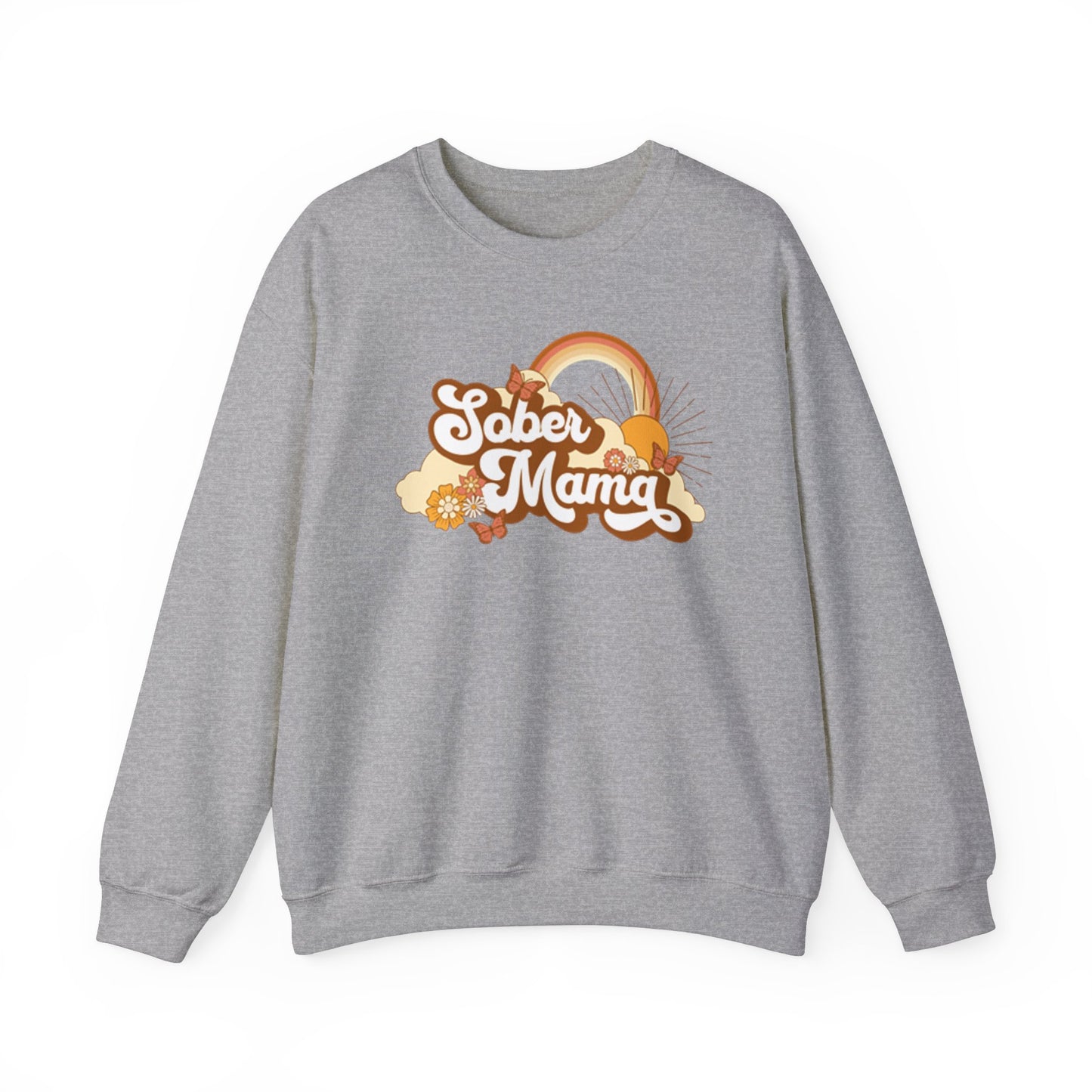 Sober Mama Unisex Heavy Blend™ Crewneck Sweatshirt