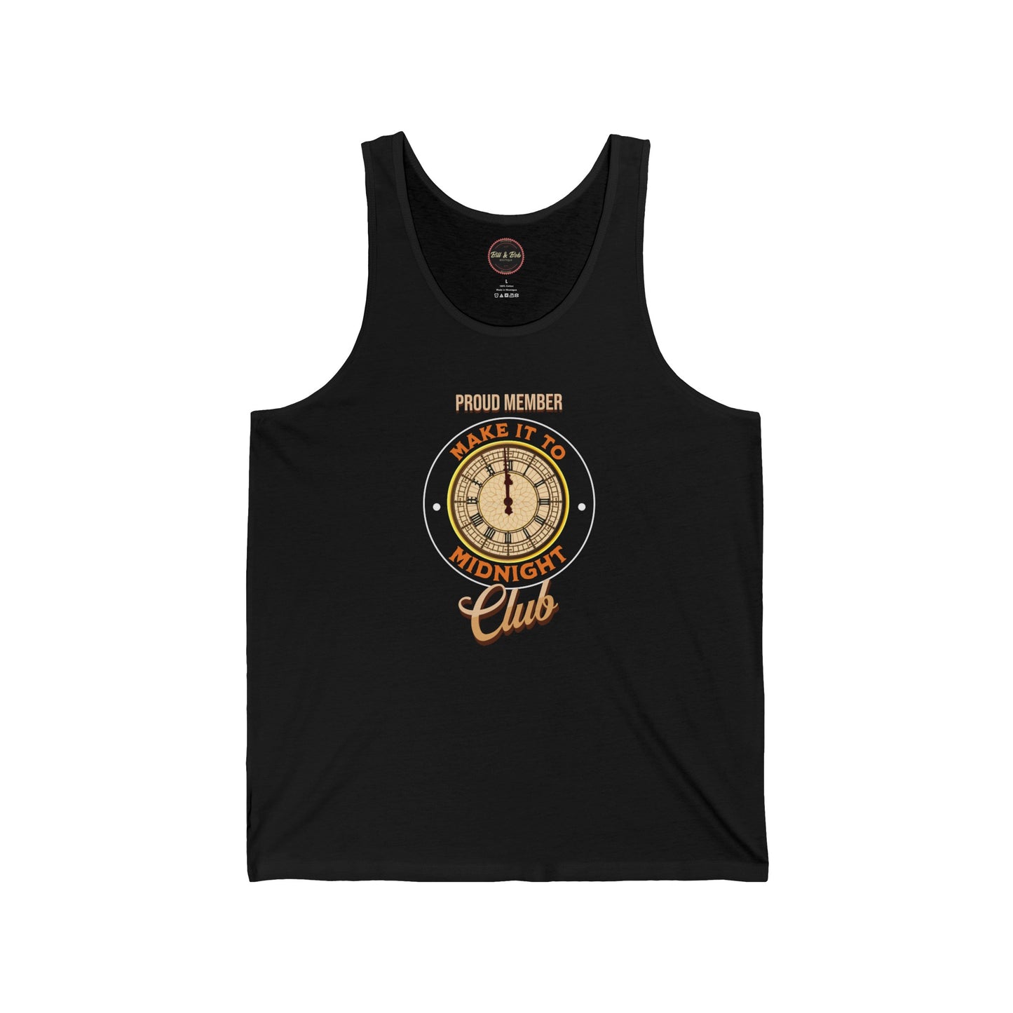 Make it to Midnight Club Unisex Jersey Tank