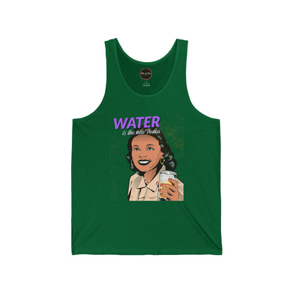 Water is the New Vodka Unisex Jersey Tank