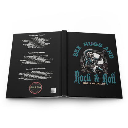 Sex Hugs and Rock and Roll Hardcover Journal Matte