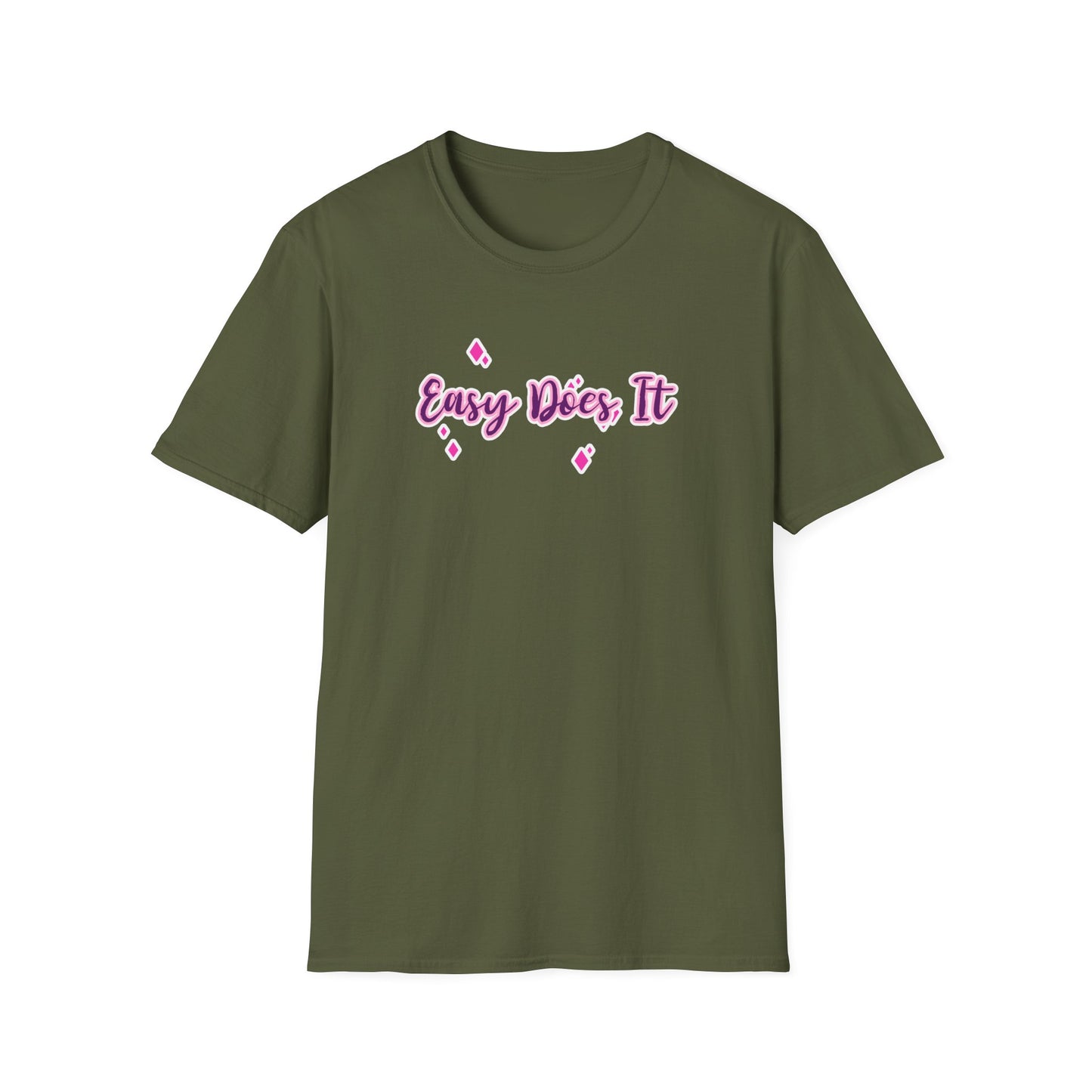 Easy Does It Unisex Softstyle T-Shirt