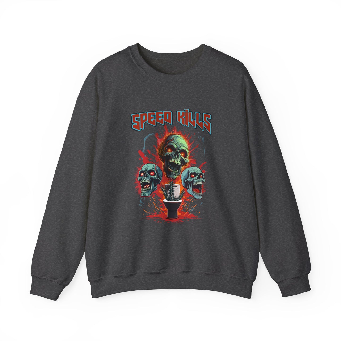 Speed Kills Unisex Heavy Blend™ Crewneck Sweatshirt