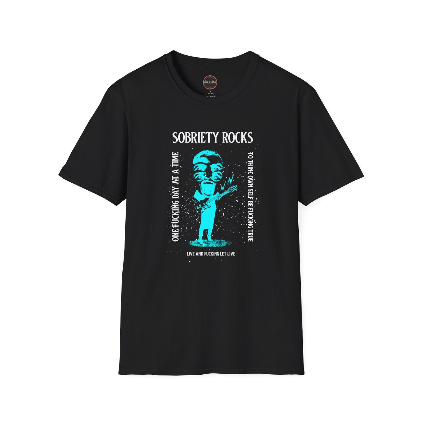 Sobriety Rocks Unisex Softstyle T-Shirt