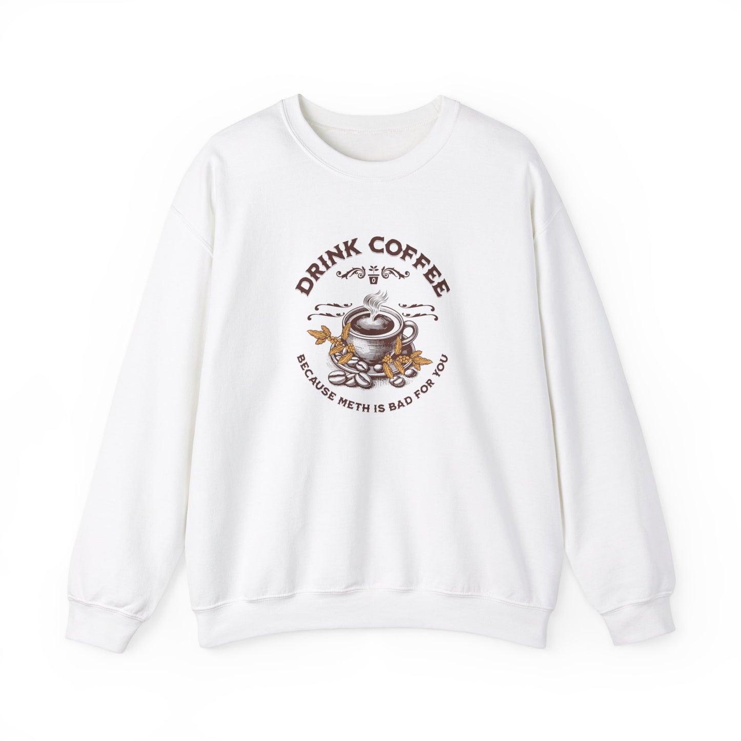 Coffee Unisex Heavy Blend™ Crewneck Sweatshirt