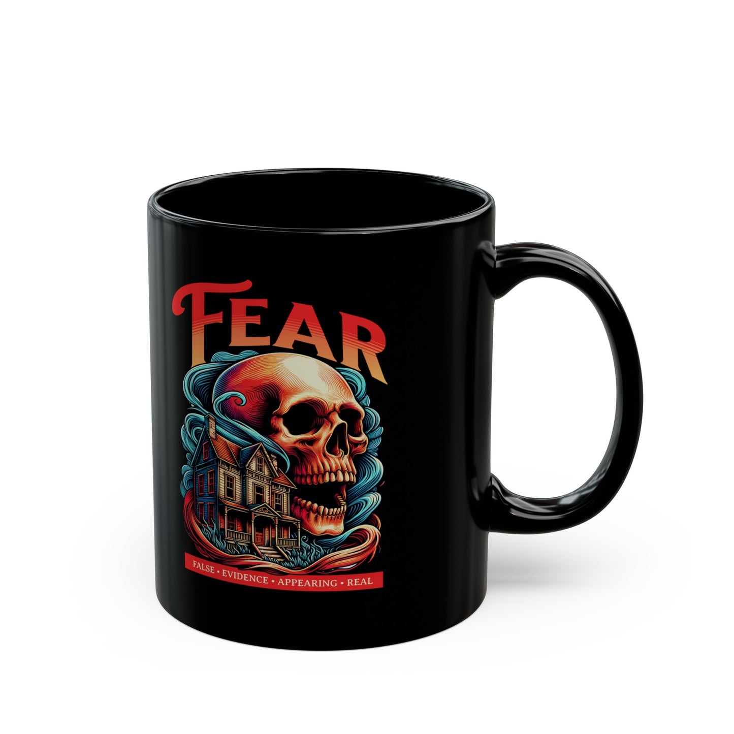 Fear Black Mug (11oz)