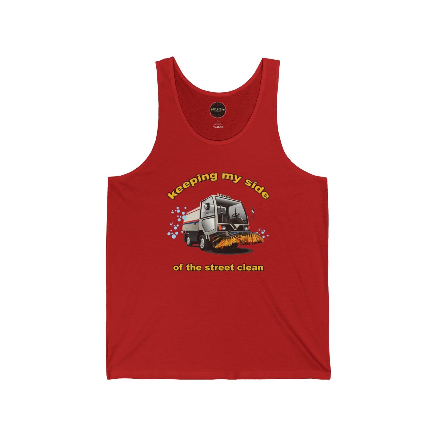 Street Clean Unisex Jersey Tank