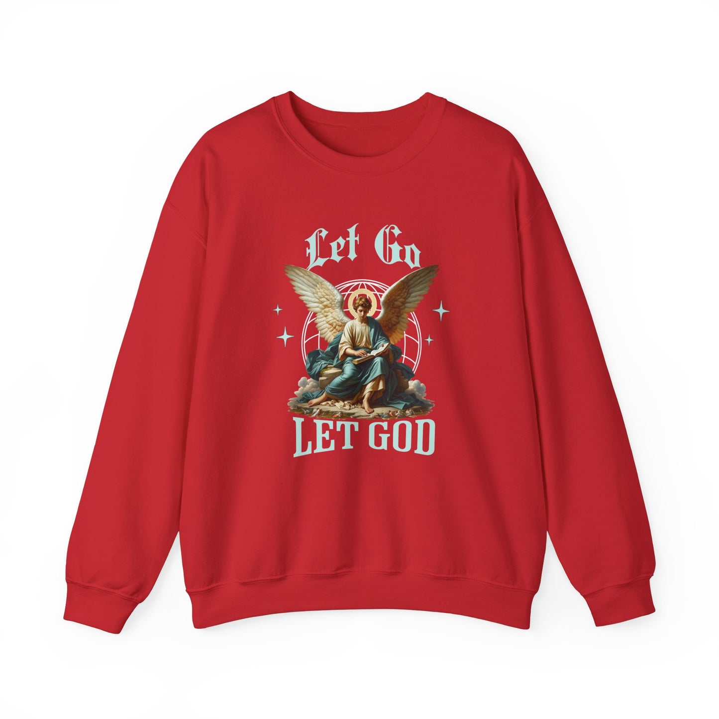 Let Go Let God Unisex Heavy Blend™ Crewneck Sweatshirt