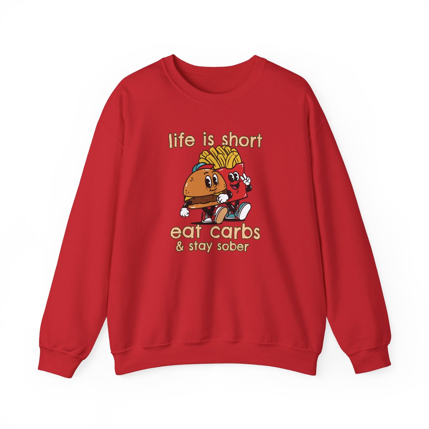 Life is Short Unisex Heavy Blend™ Crewneck Sweatshirt