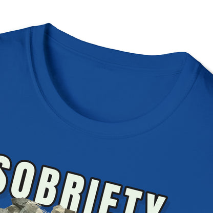 Sobriety Rocks Unisex Softstyle T-Shirt