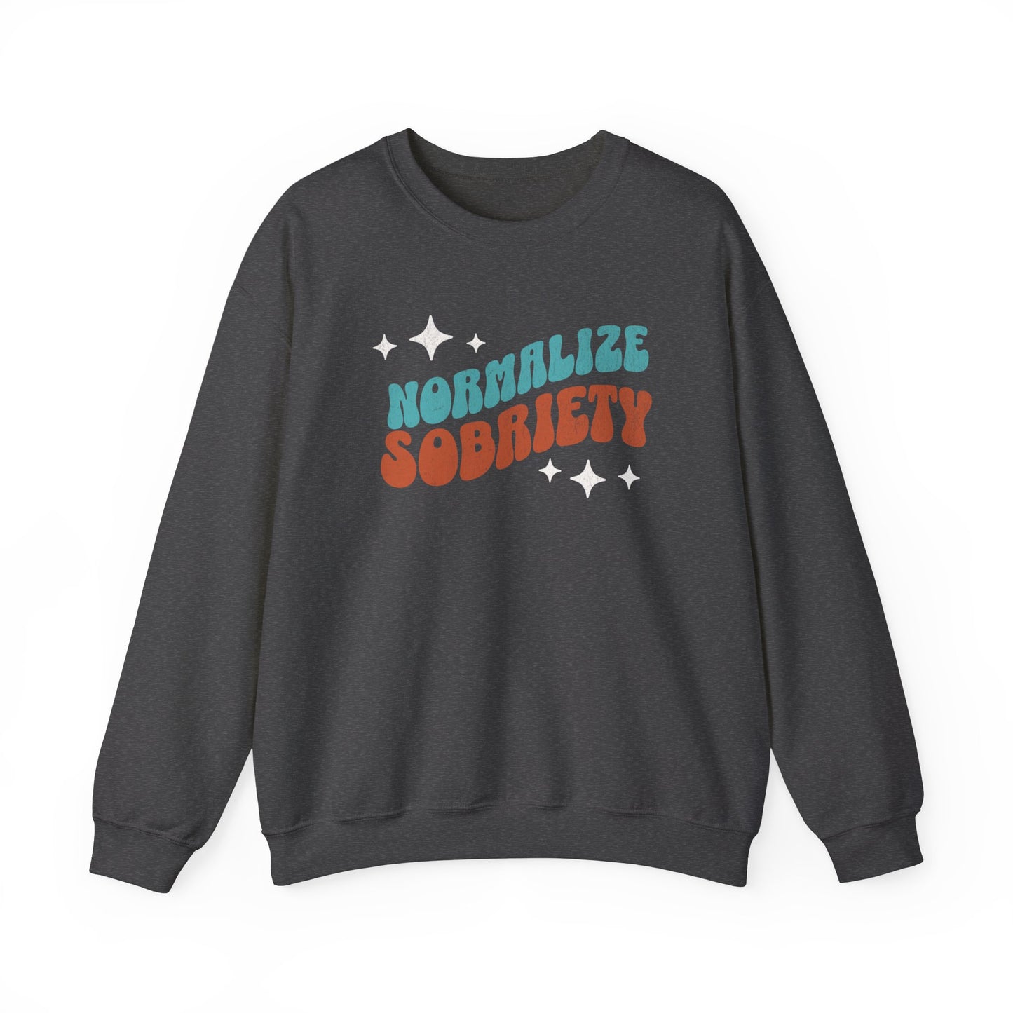 Normalize Sobriety Unisex Heavy Blend™ Crewneck Sweatshirt