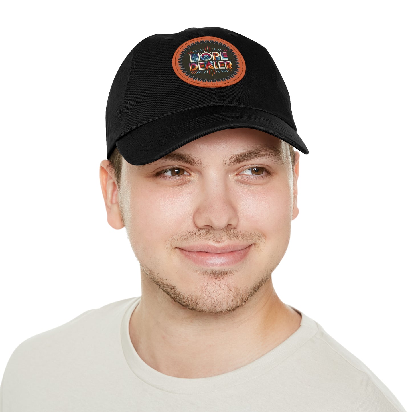 Hope Dealer Baseball Cap  Leather Patch (Round)