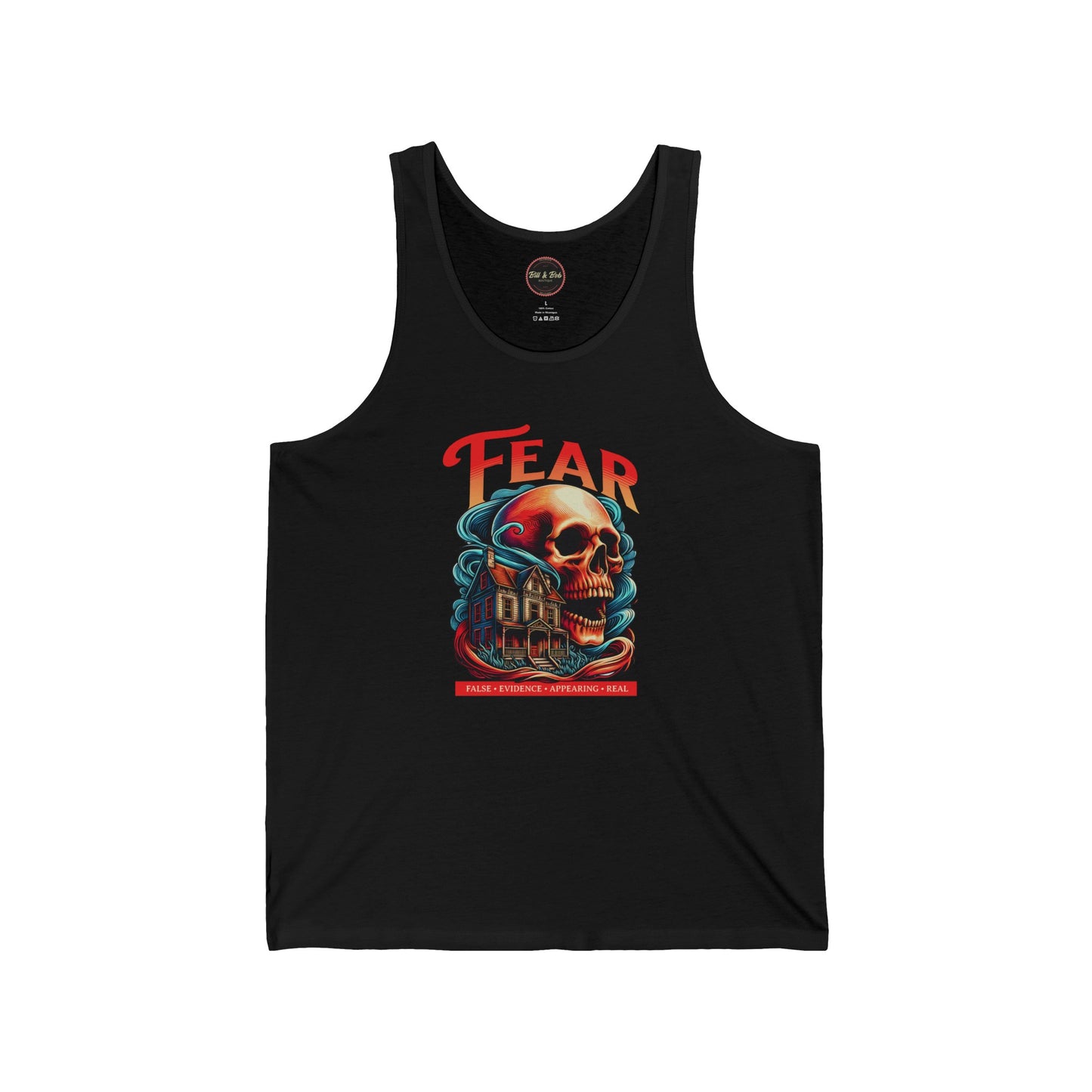 Fear Unisex Jersey Tank