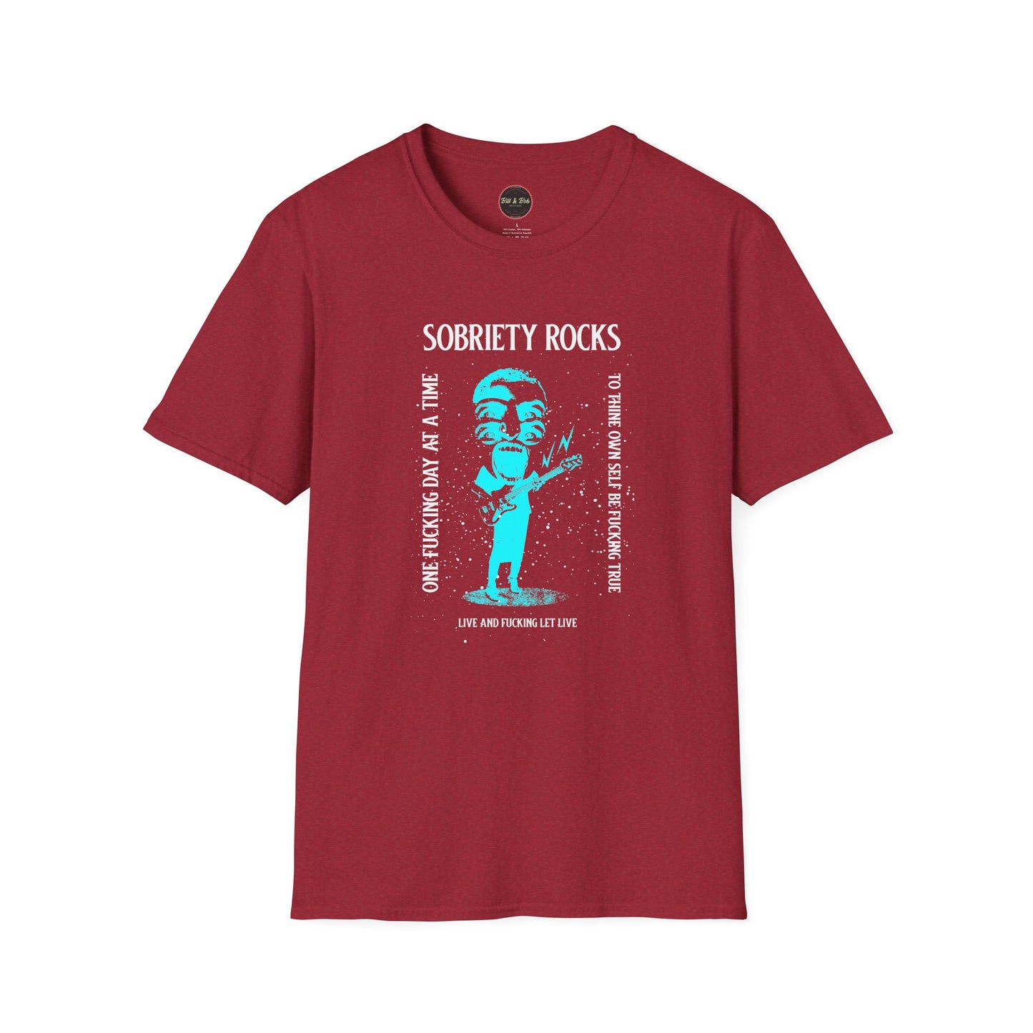 Sobriety Rocks Unisex Softstyle T-Shirt
