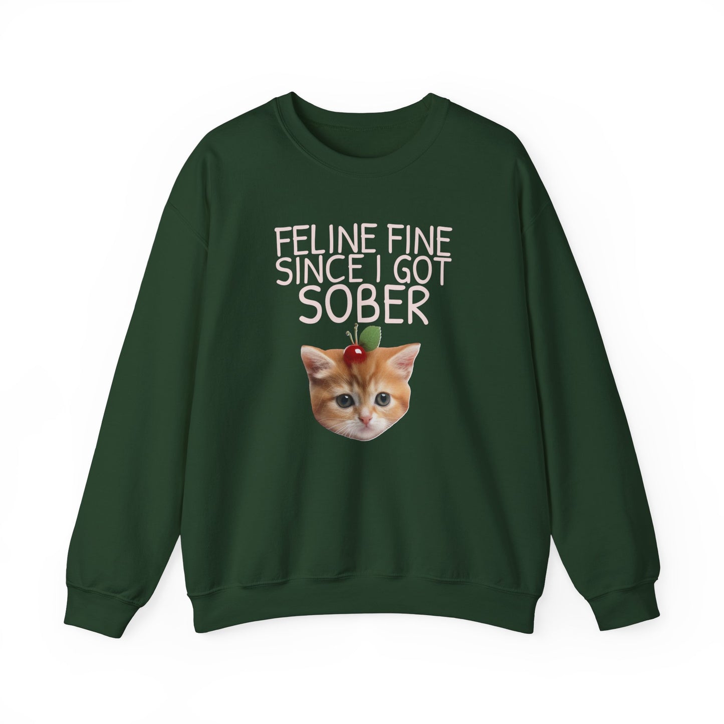 Feline Fine Unisex Heavy Blend™ Crewneck Sweatshirt