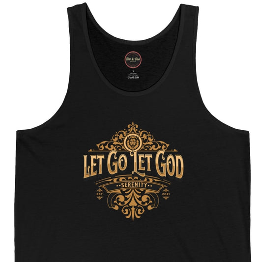 Let Go Let God Unisex Jersey Tank