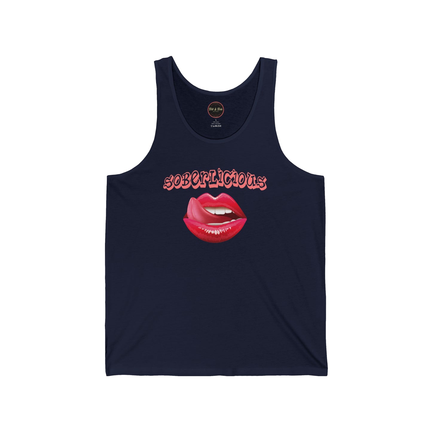 Soberlicious Unisex Jersey Tank