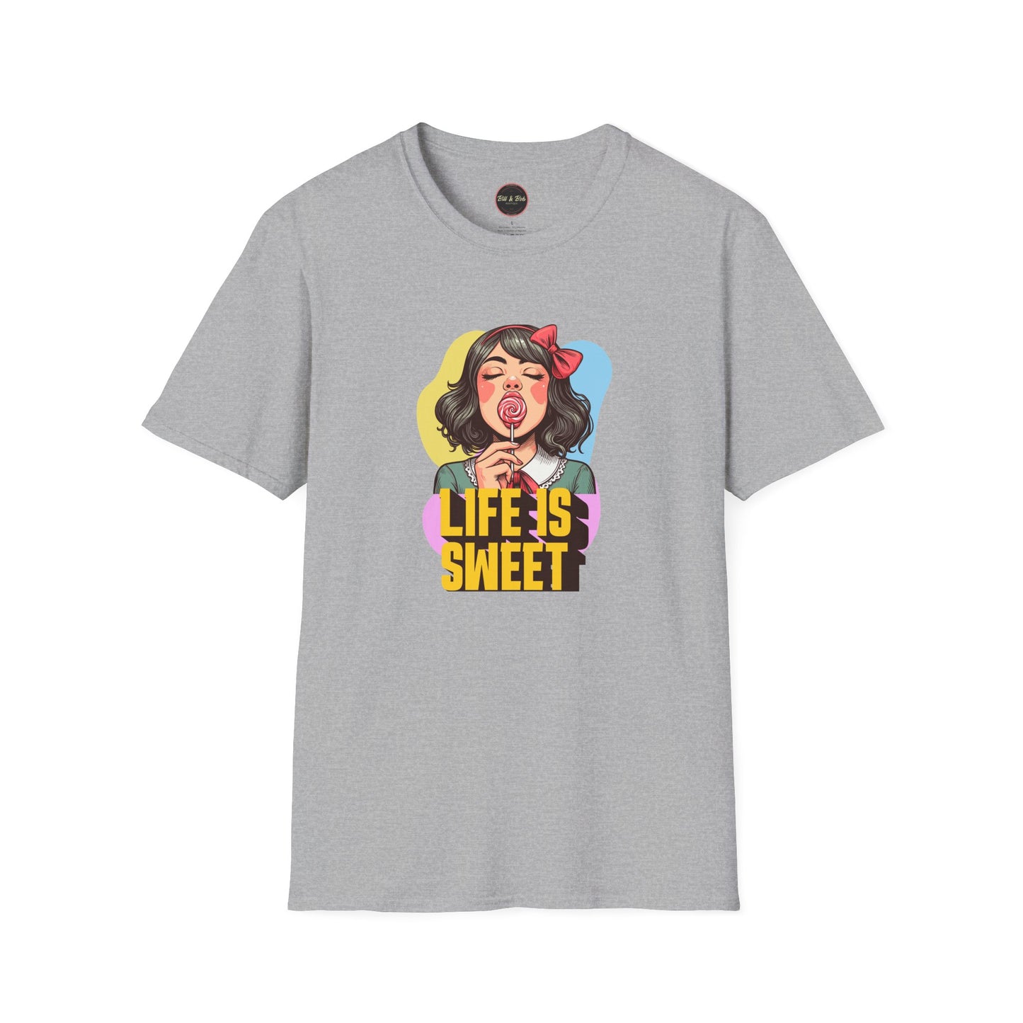 Life is Sweet Unisex Softstyle T-Shirt