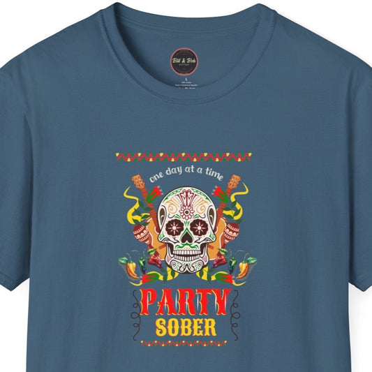 Party Sober Unisex Softstyle T-Shirt