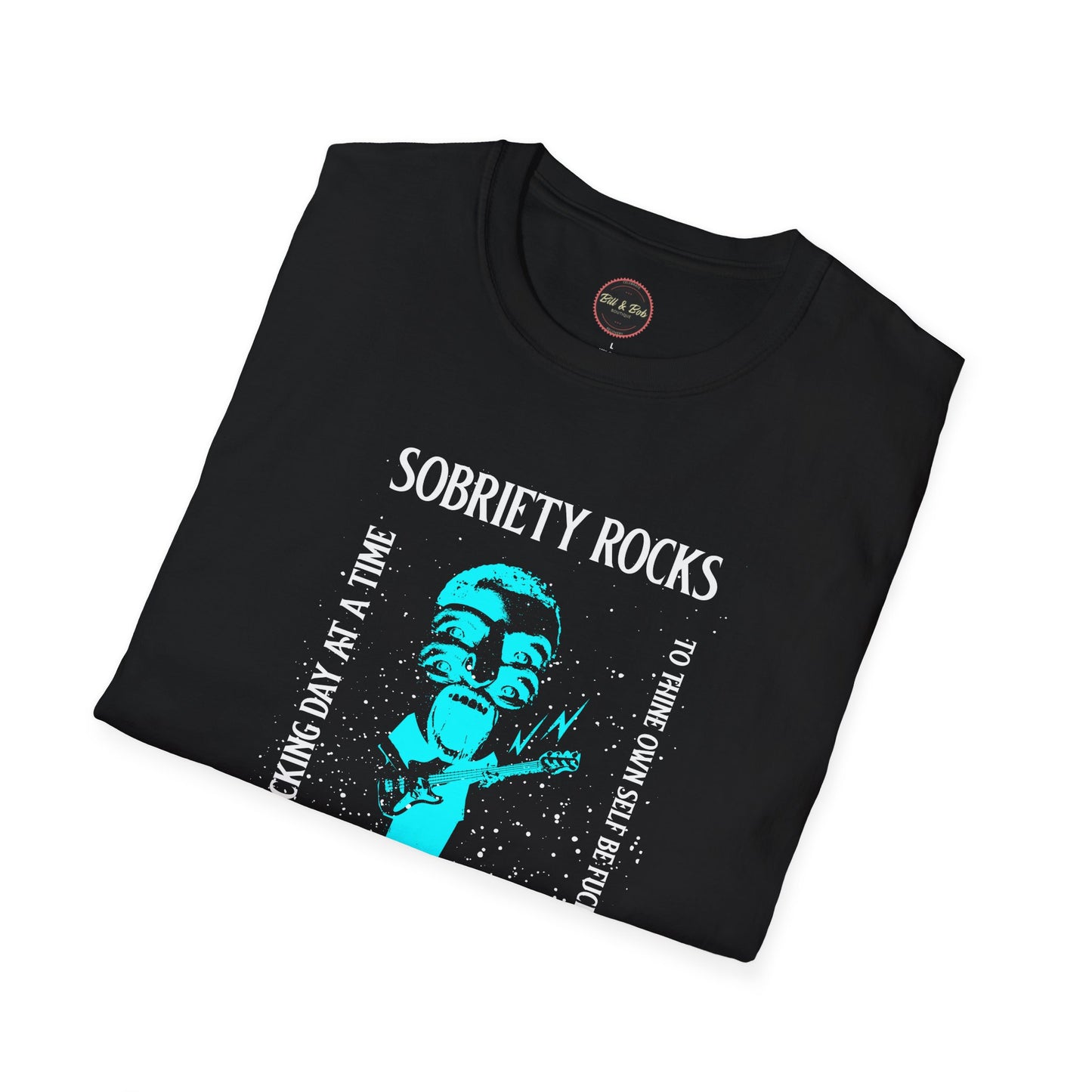 Sobriety Rocks Unisex Softstyle T-Shirt