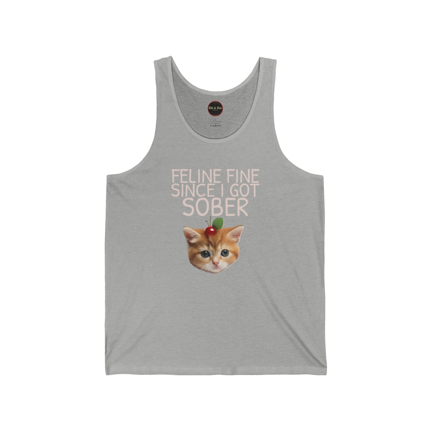 Feline Fine Unisex Jersey Tank