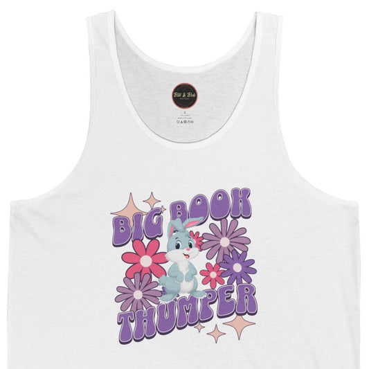 Big Book Thumper Unisex Jersey Tank