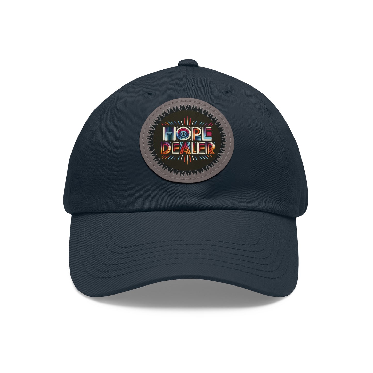 Hope Dealer Baseball Cap  Leather Patch (Round)