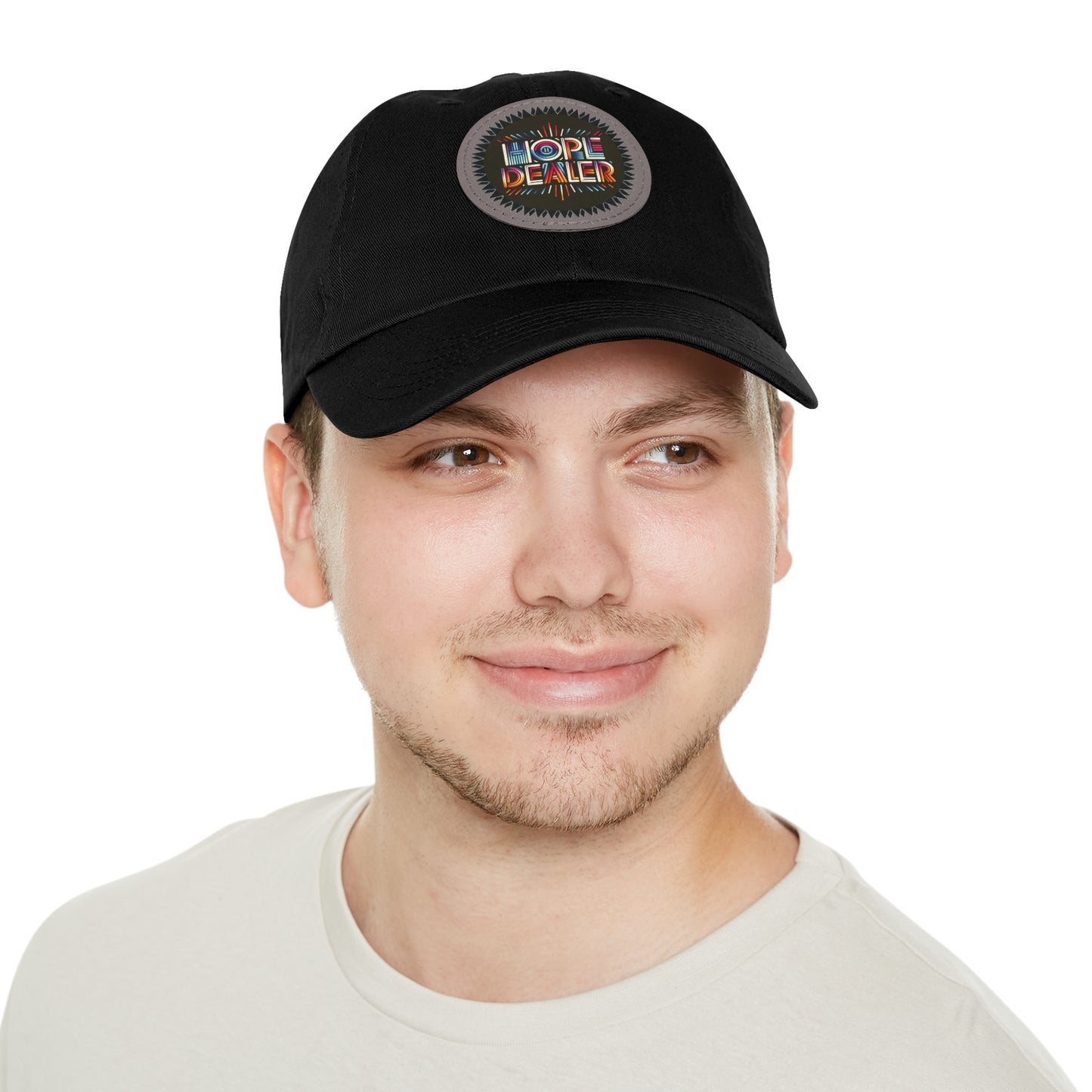 Hope Dealer Baseball Cap  Leather Patch (Round)