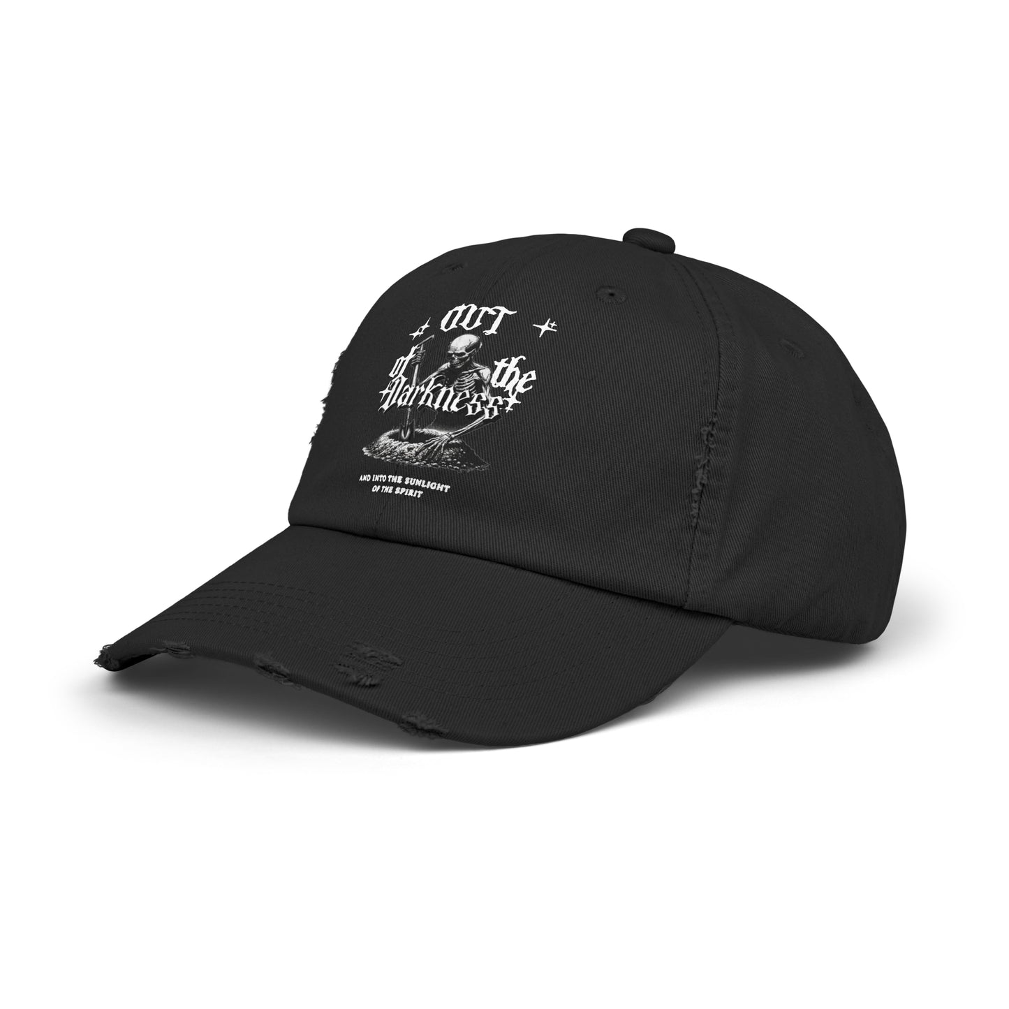 Out of the Darkness Unisex Distressed Cap