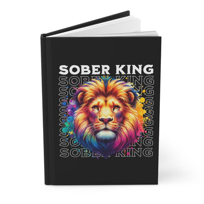 Sober King Hardcover Journal Matte