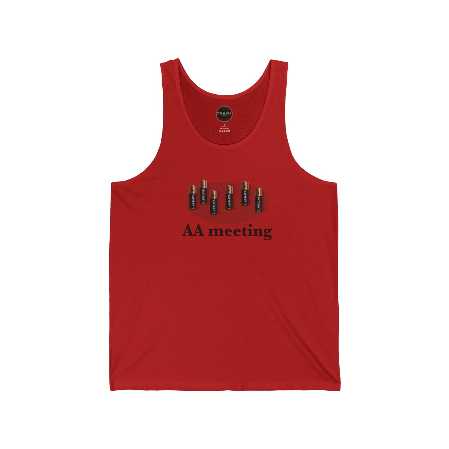 aa meeting Unisex Jersey Tank