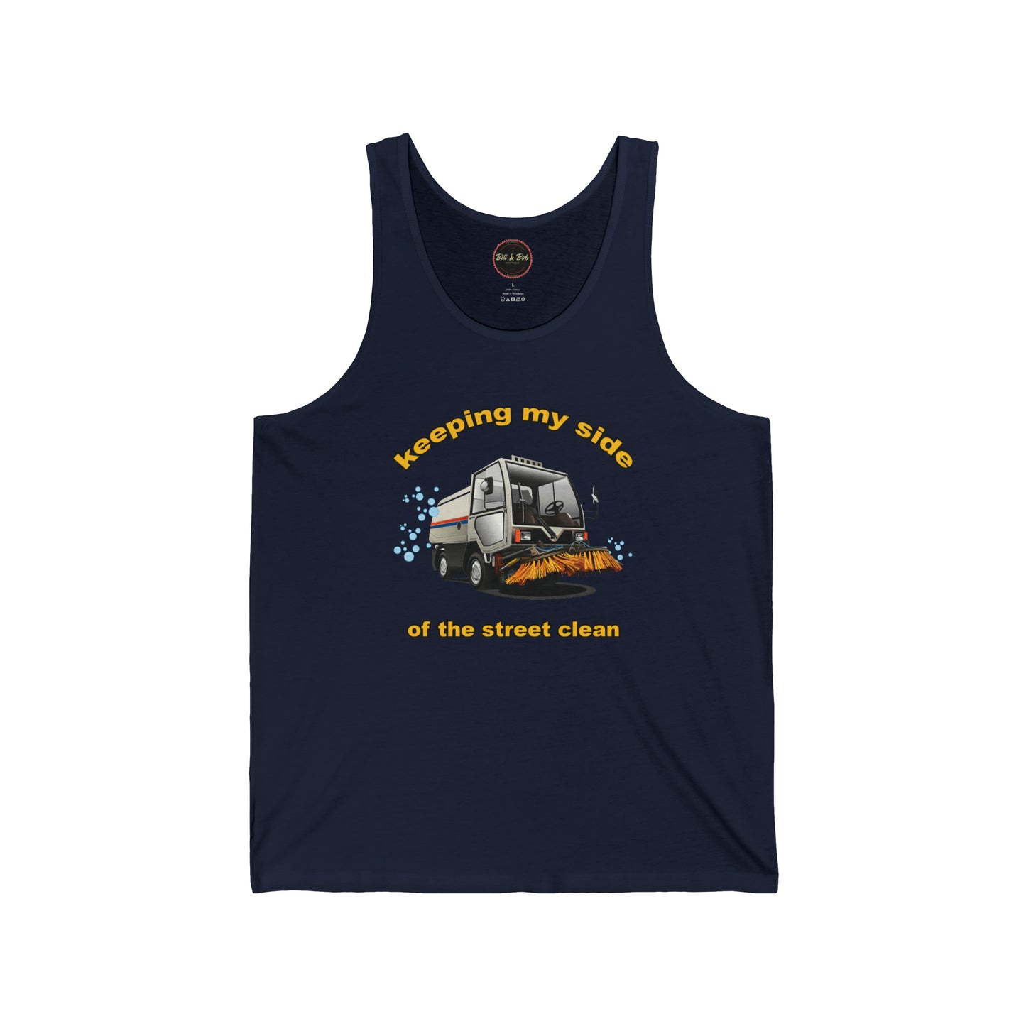 Street Clean Unisex Jersey Tank