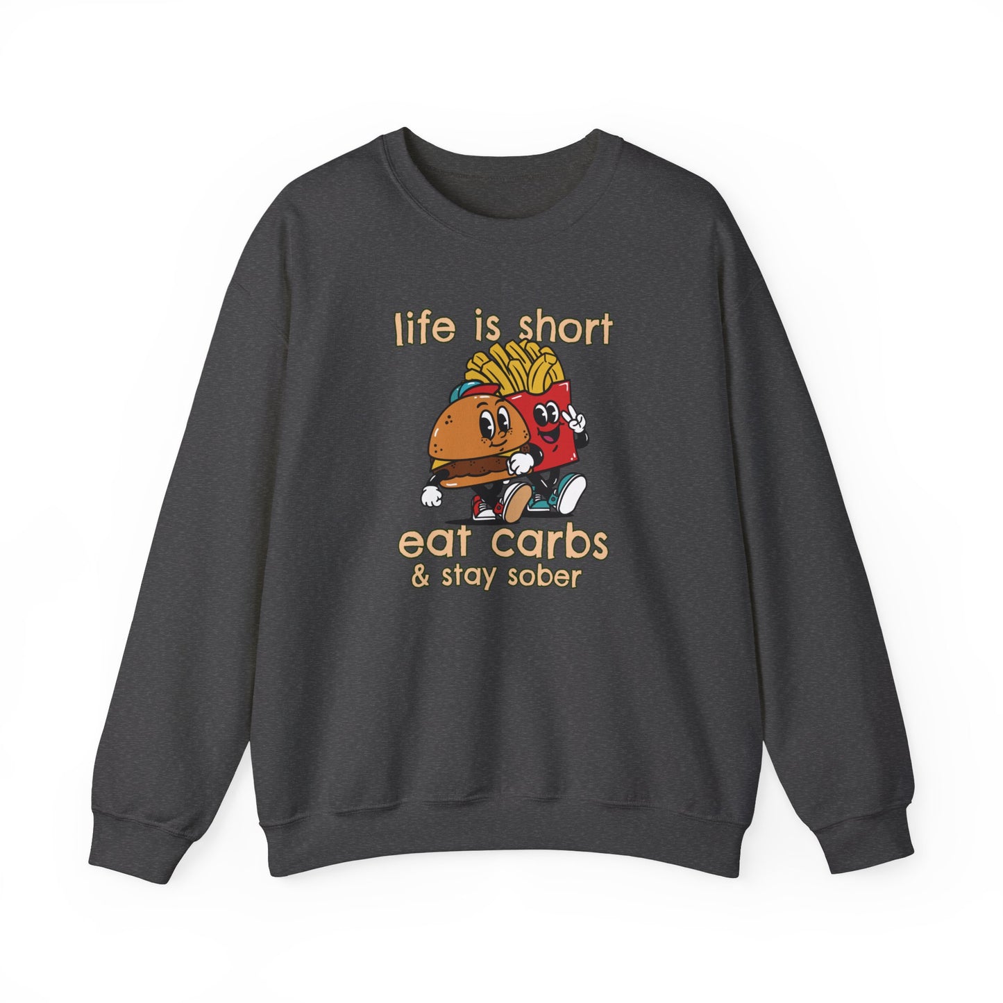 Life is Short Unisex Heavy Blend™ Crewneck Sweatshirt