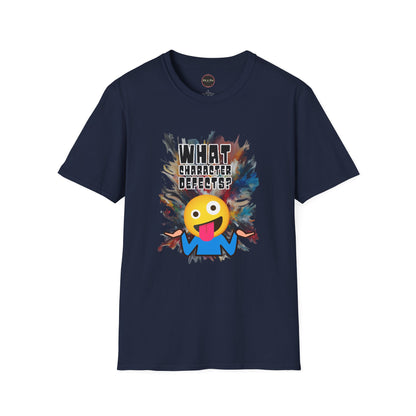 What Character Defects? Unisex Softstyle T-Shirt