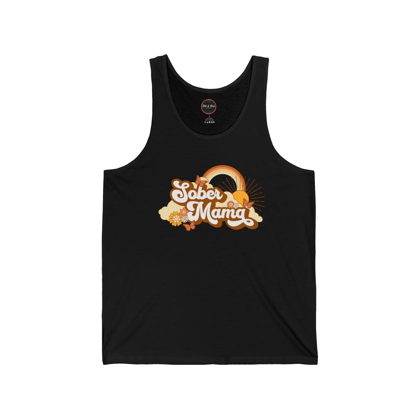 Sober Mama Unisex Jersey Tank