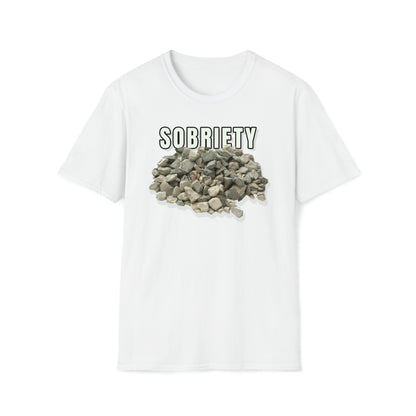 Sobriety Rocks Unisex Softstyle T-Shirt