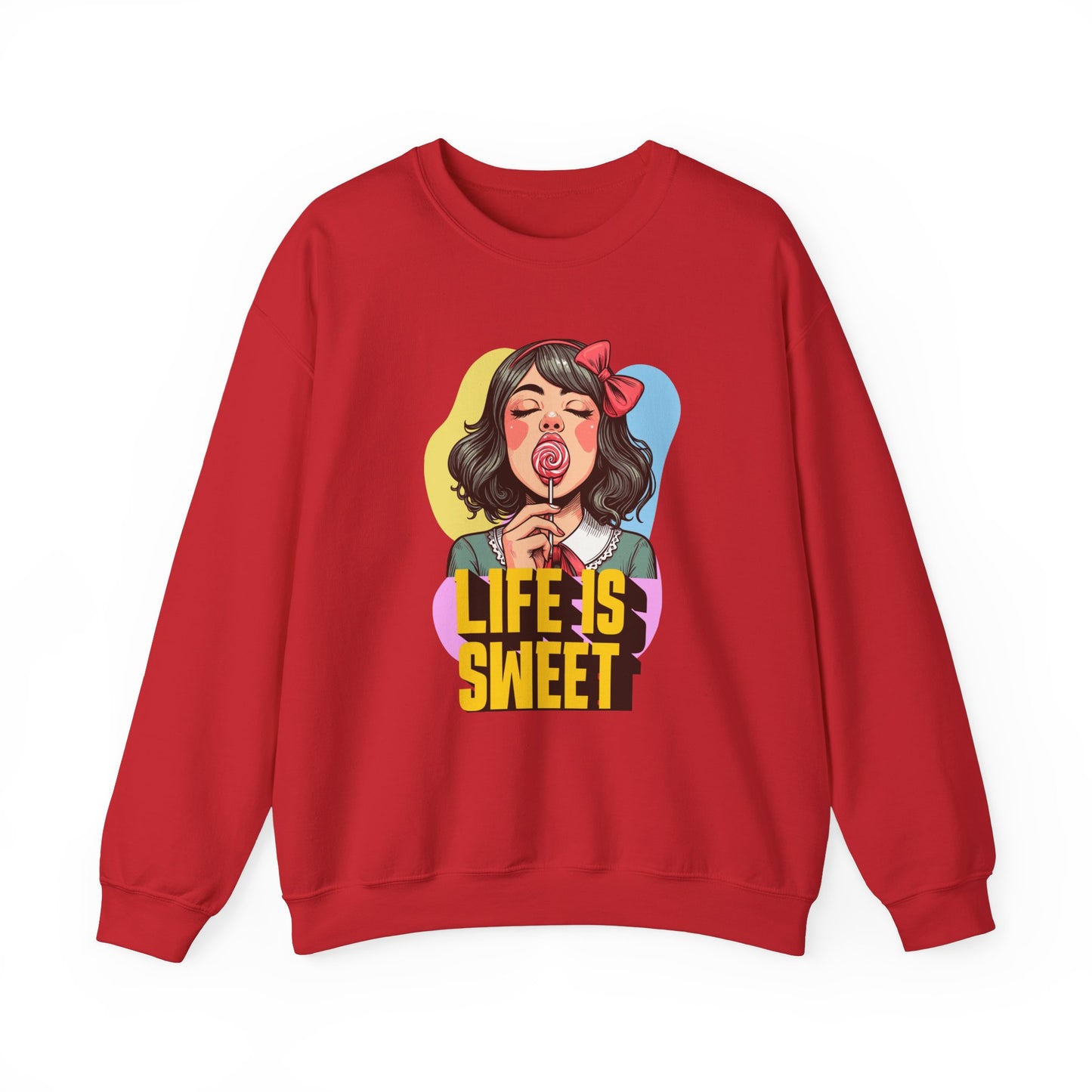 Life is Sweet Unisex Heavy Blend™ Crewneck Sweatshirt