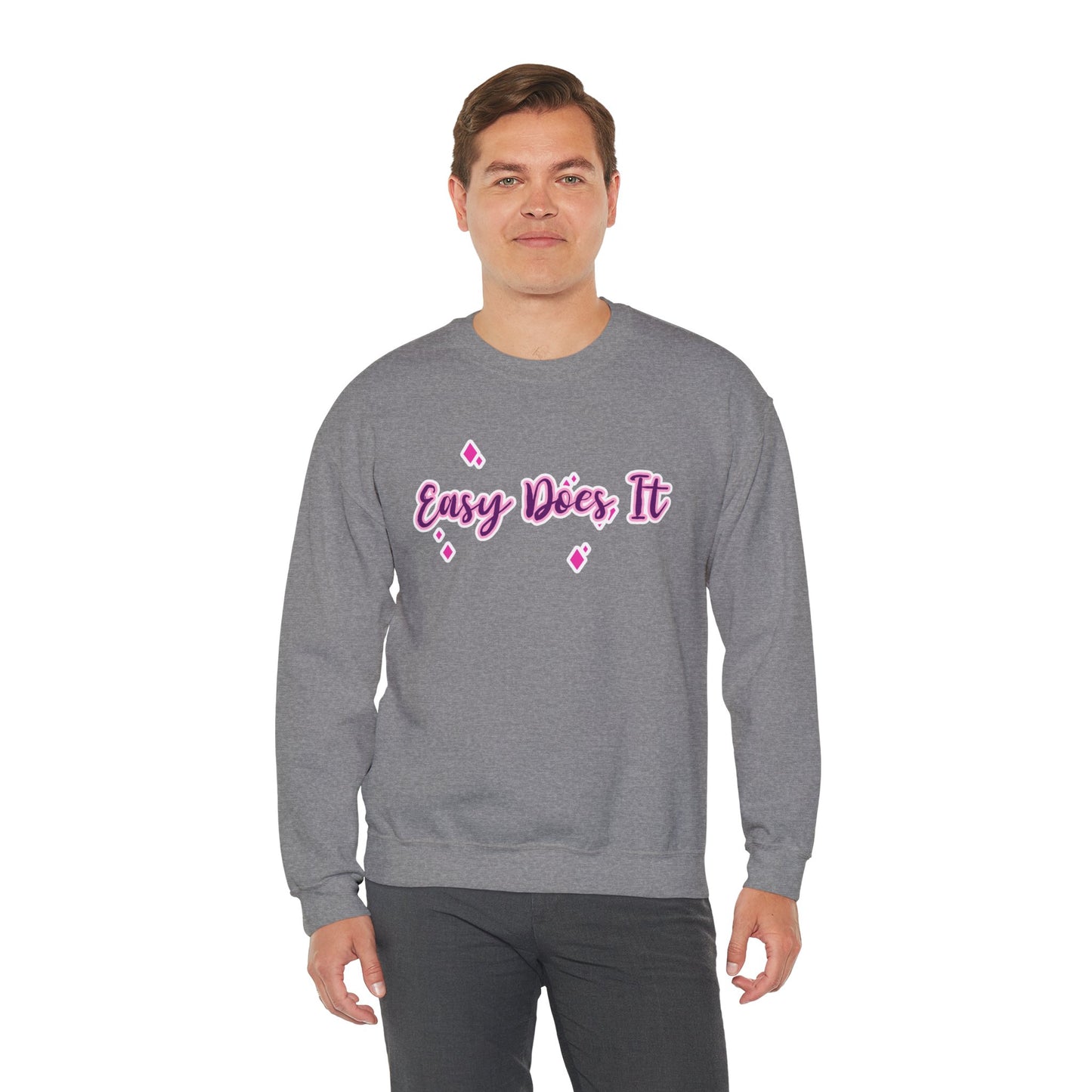 Easy Does It Unisex Heavy Blend™ Crewneck Sweatshirt