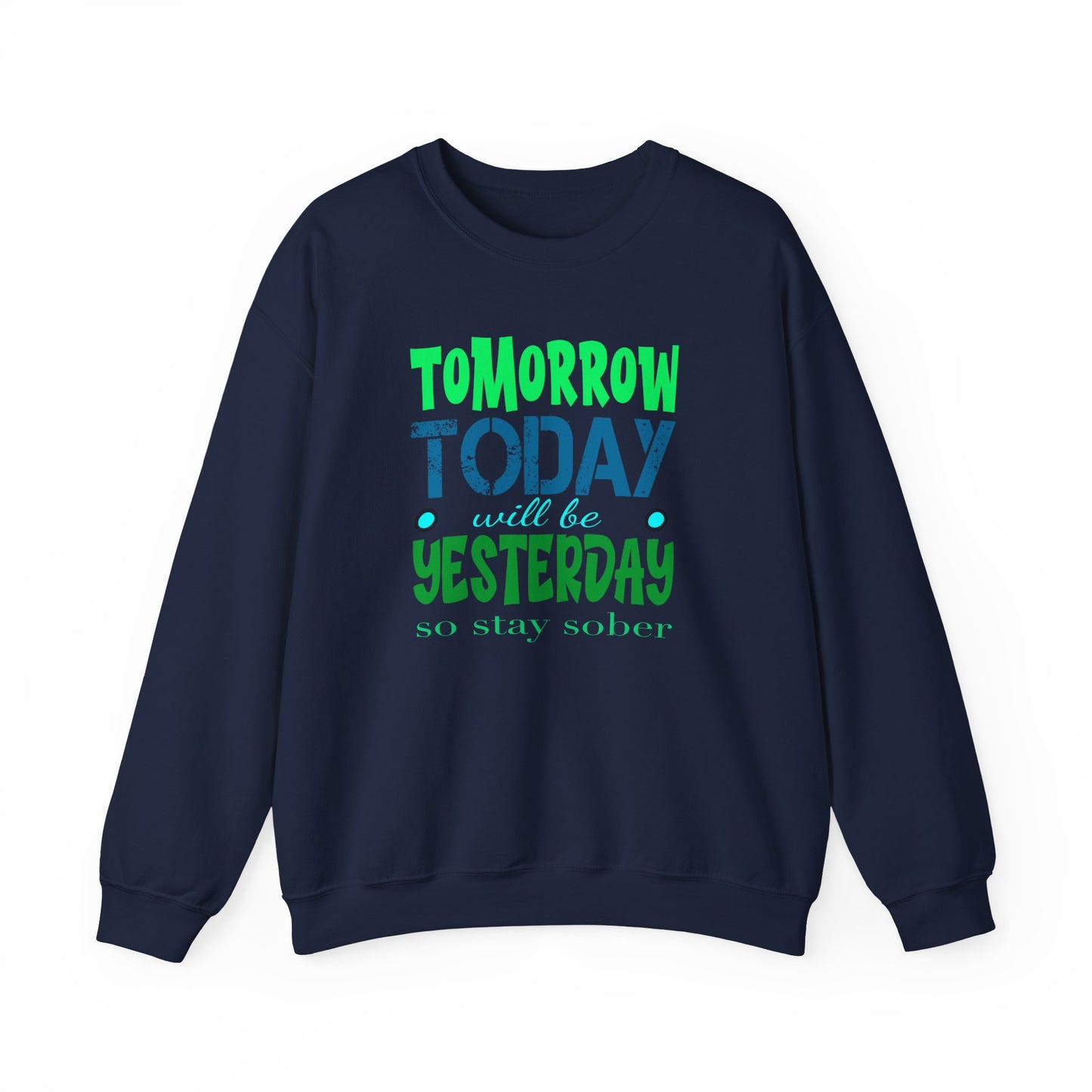 Tomorrow Today Yesterday Unisex Heavy Blend™ Crewneck Sweatshirt