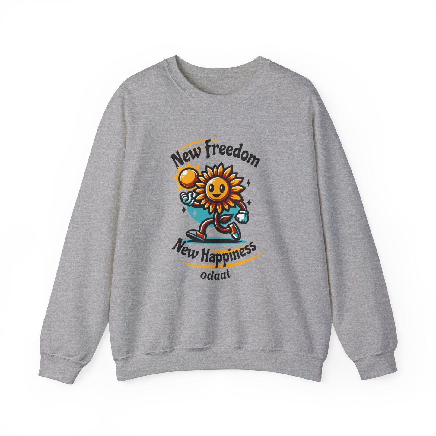 New Freedom New Happiness Unisex Heavy Blend™ Crewneck Sweatshirt