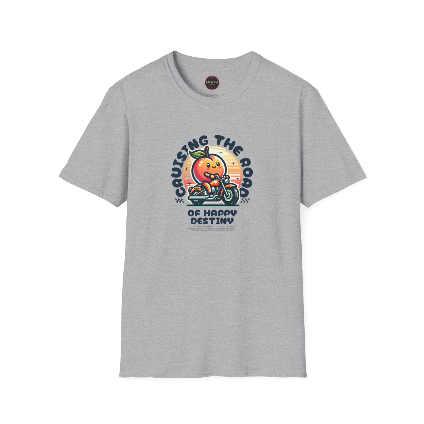 Cruising the Road of Happy Destiny Unisex Softstyle T-Shirt