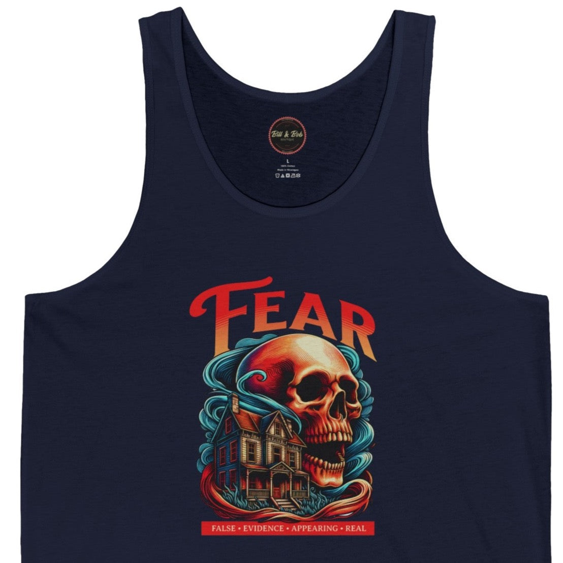 Fear Unisex Jersey Tank