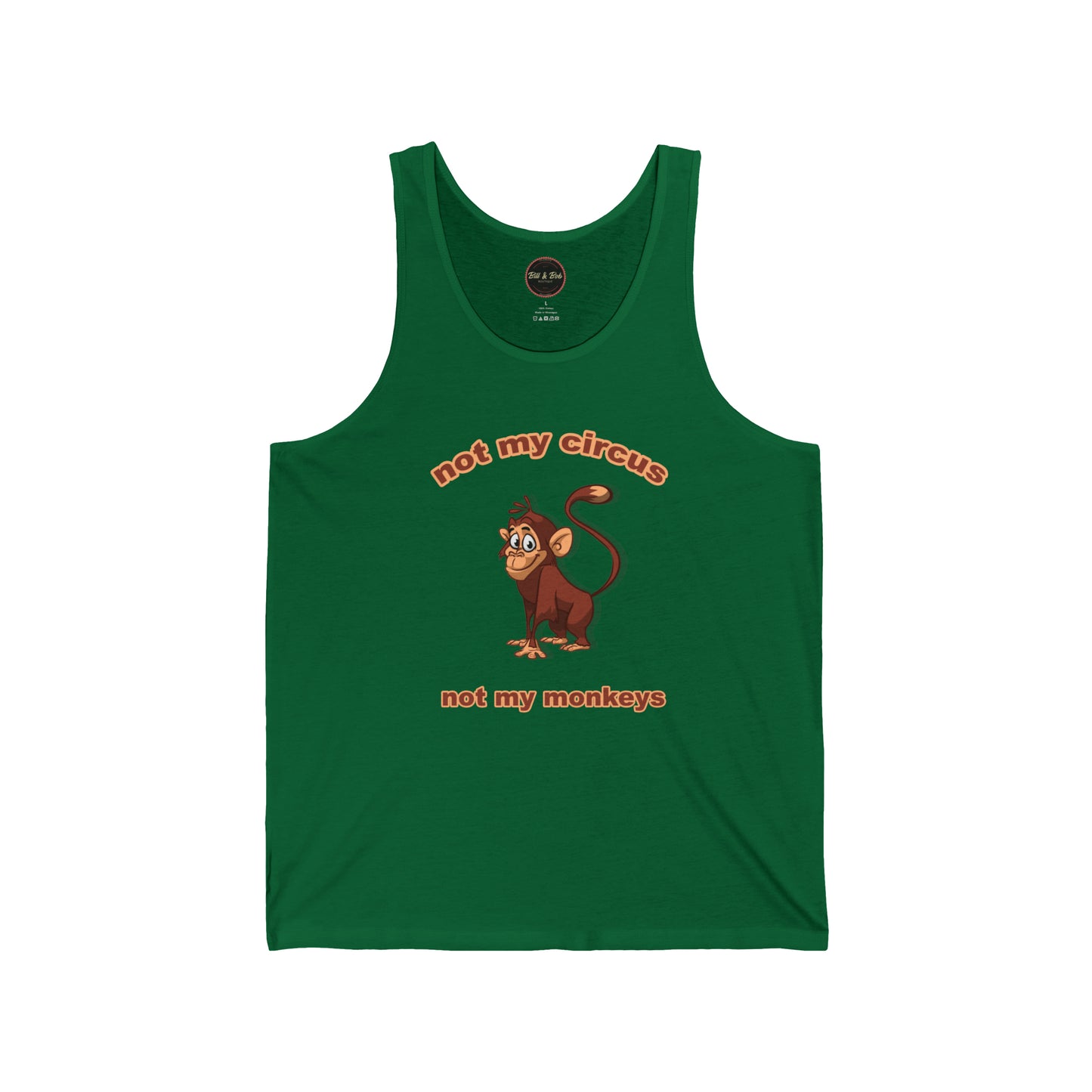 Not my Circus Unisex Jersey Tank