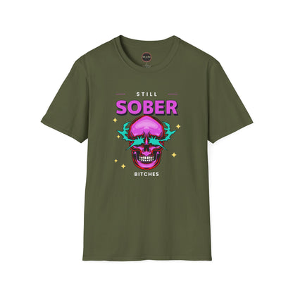 Still Sober Bitches Unisex Softstyle T-Shirt