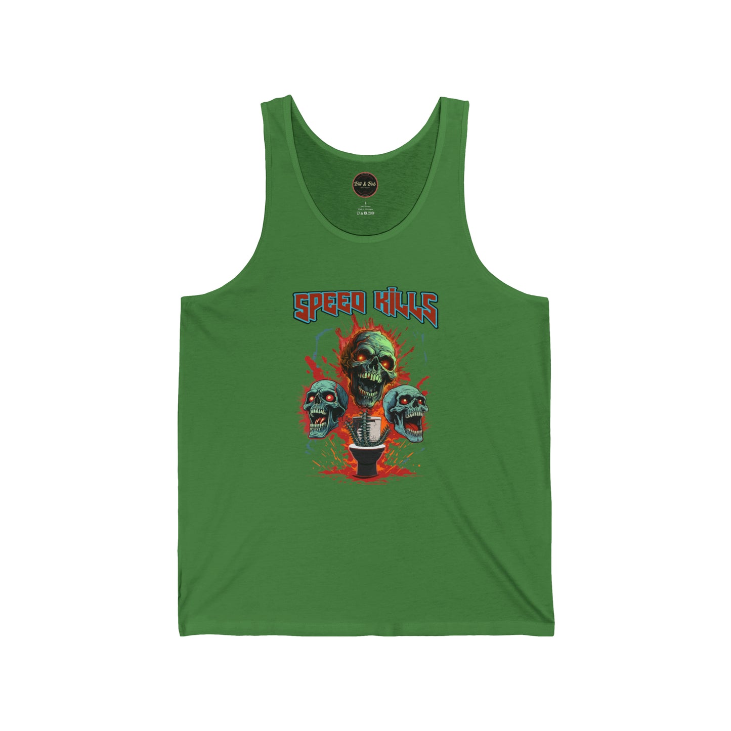 Speed Kills Unisex Jersey Tank