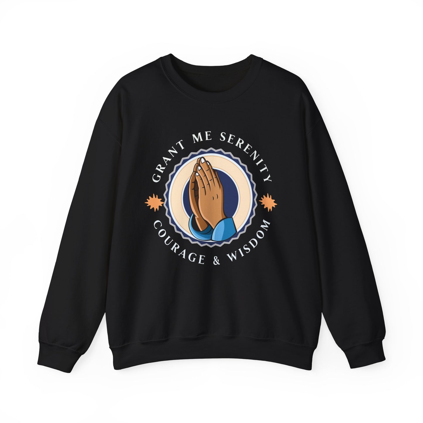 Courage Serenity Wisdom Unisex Heavy Blend™ Crewneck Sweatshirt