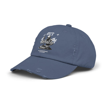 Out of the Darkness Unisex Distressed Cap